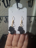 Black Cat Earrings