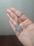 Blue Glitter Autism Awareness Puzzle Piece