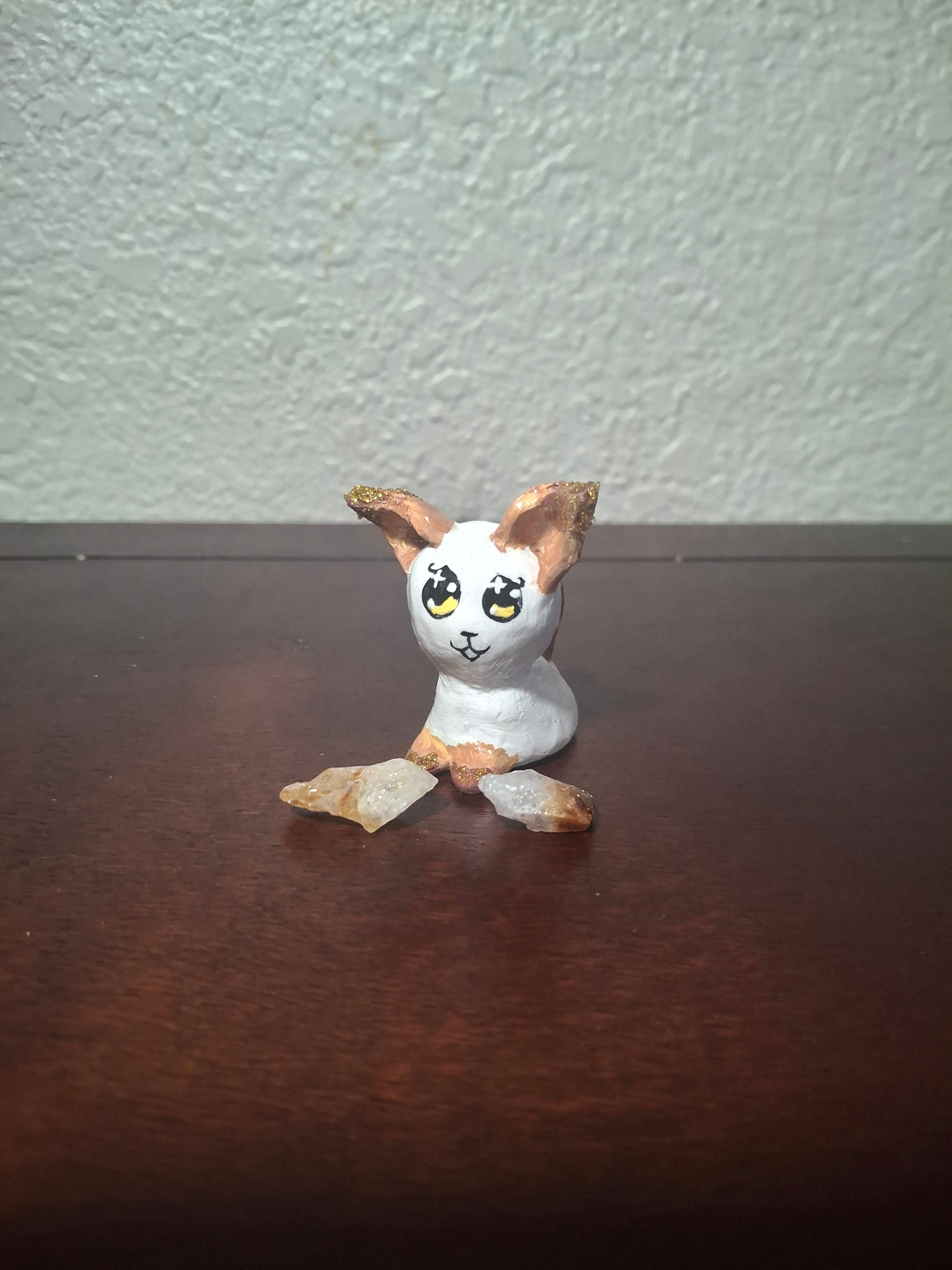 Citrine Kitty Cat