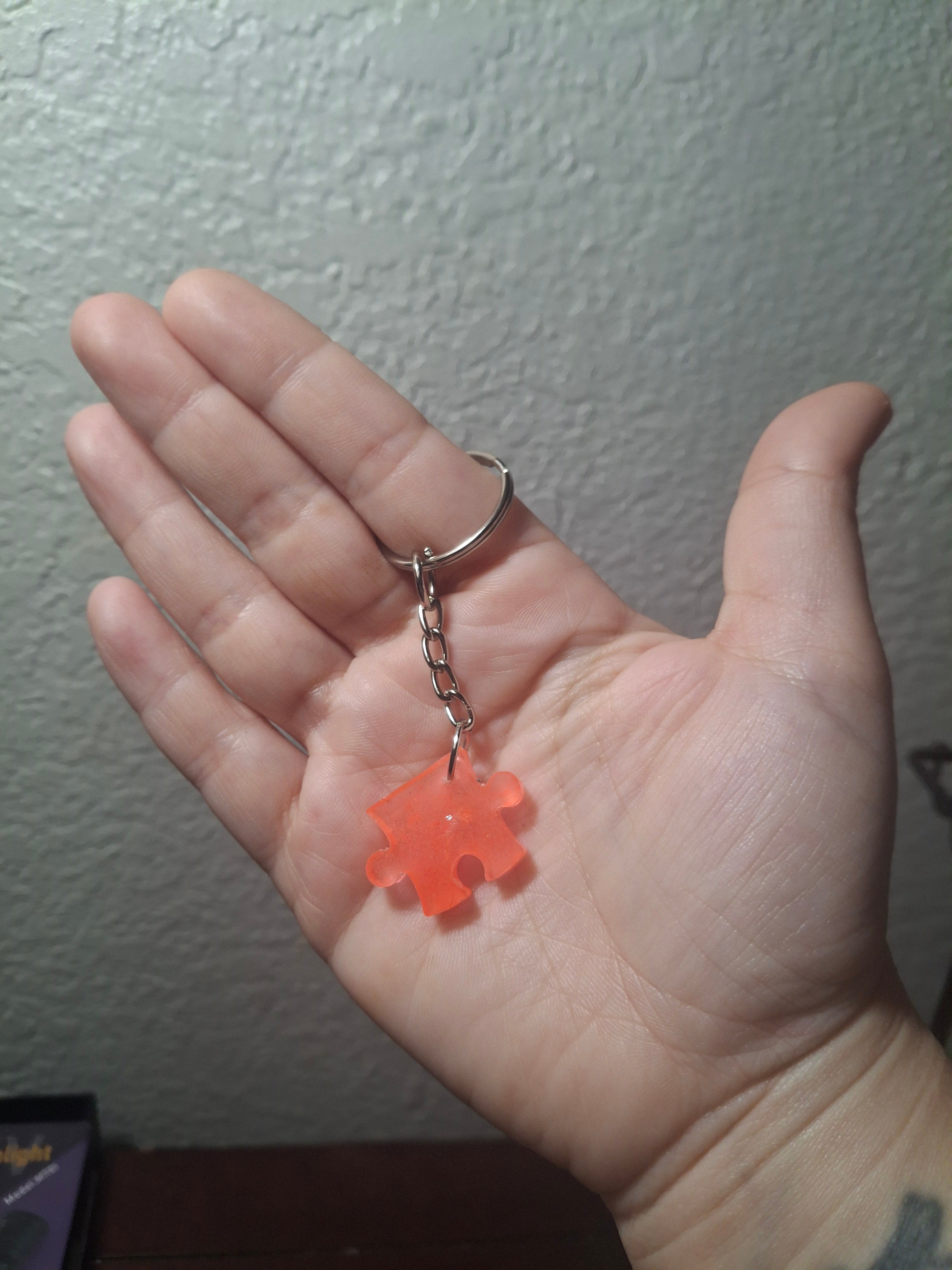 Pink Autism Awareness Puzzle Piece