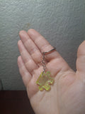 Yellow Glitter Autism Awareness Puzzle Piece